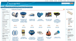 Desktop Screenshot of poolnspastore.com